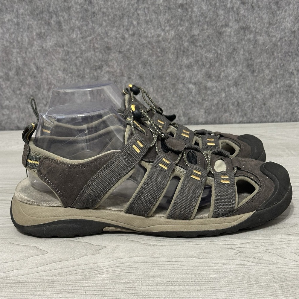 Croft & Barrow Fisherman Sandals Men's Size 10M Brown Closed Toe Outdoor Sport